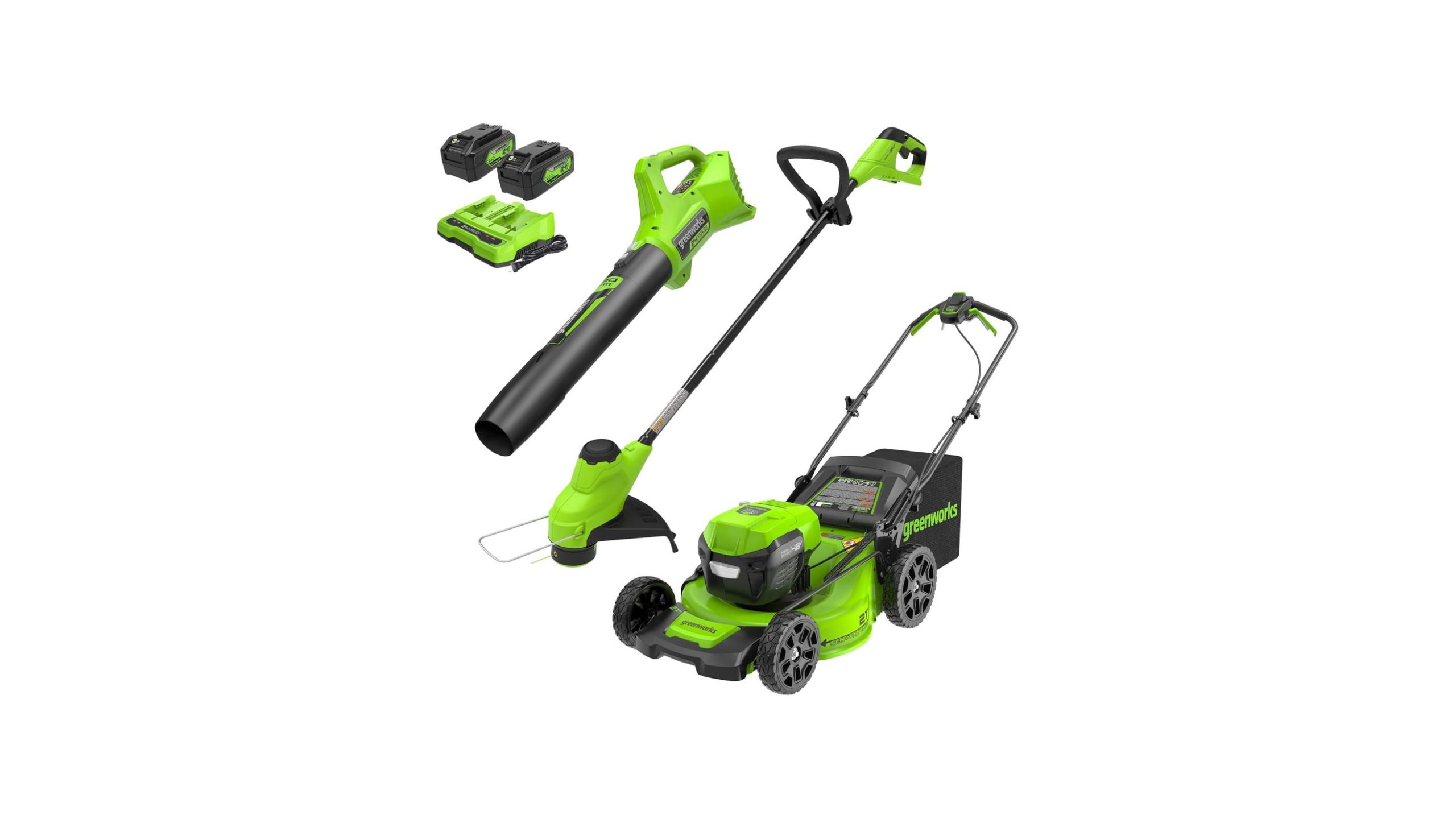 Greenworks 48V Mower+Trimmer+Blower: In-Depth Review